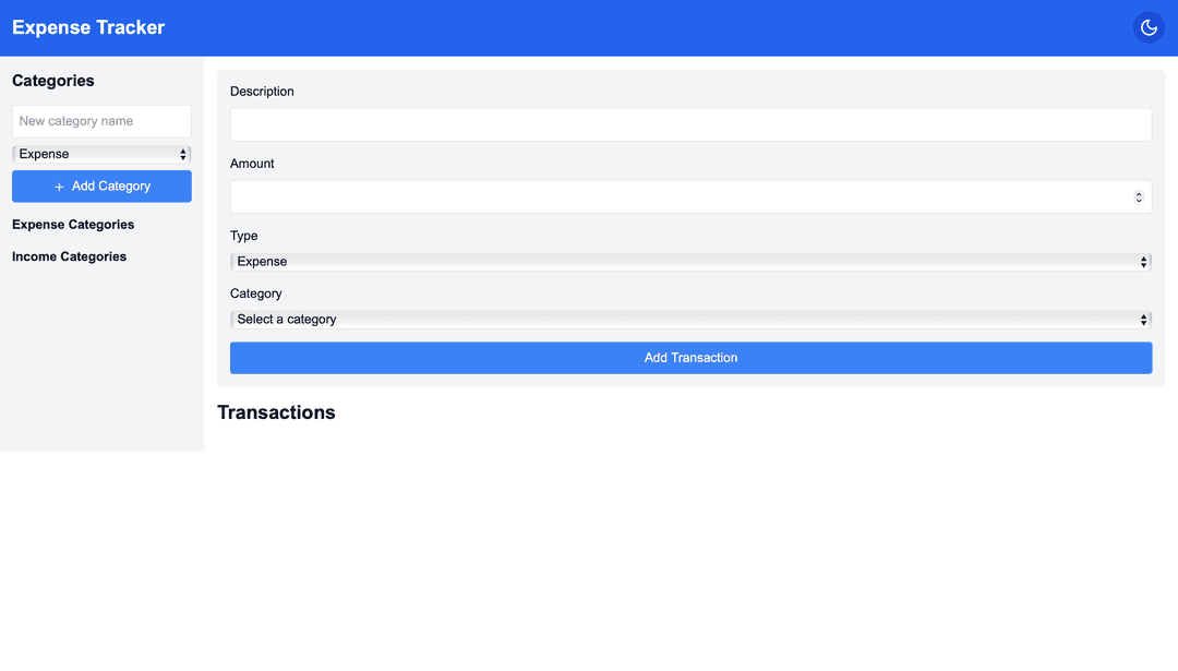 Expense Tracker