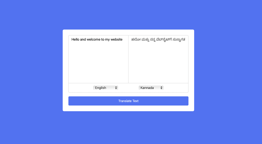 Language Translator